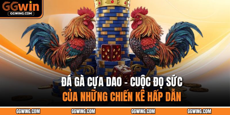 Đá Gà Cựa Dao - Cuộc Đọ Sức Của Những Chiến Kê Hấp Dẫn 1 Đá gà cựa dao